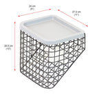 Basket & Tray Set Add-on for NRS Healthcare 3 Wheel rollator