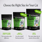 Pet Honesty Vet Backed Cat Hairball Remedy Chews, Chicken, 30-Day Supply