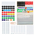LINKTOR Chemistry Molecular Model Kit (239 Pieces), Student or Teacher Set for Organic and Inorganic Chemistry Learning, Motivate Enthusiasm for Learning and Raising Space Imagination