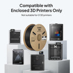 ELEGOO ASA 3D Printer Filament 1.75mm Warm White 1KG