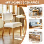 28Pcs Chair Leg Floor Protectors Rectangle for Hardwood Floors Silicone Caps Covers Felt Furniture Pads Clear Chair Sliders, Protect The Floor from Scratches(Fit:L 1.5"-2",W 0.75"-1")