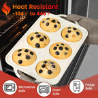 Silicone Muffin Pans for Baking, Metal Reinforced Frame Jumbo 6 Cups & Regular 12 Cups Cupcake Pan Nonstick Muffin Pan for Homemade Baking Easy to Handle
