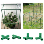 Bykswil Fitting 16MM Stable Support Greenhouse Frame Building Connector