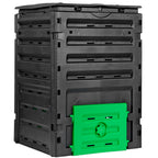 JupiterForce 120 Gallon Large Compost Bin, BPA Free Outdoor Composting Tumblers for Garden Patio, Easy Assembling, Fast Creation of Fertile Soil, Lightweight