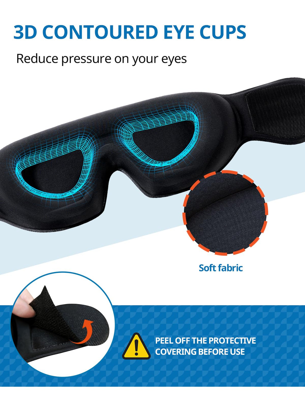 SARISUN Travel Pillows for Airplanes, Stable Head Support, Travel Essential