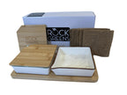 Microgreens Growing Kit. Easy-To-Use, Self-Watering. Includes Two Specially Designed Color-Coded Ceramic Trays With Matching Lids to Create an Optimal Cozy Microenvironment for Seeds; Mats, and a Tray