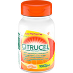 Citrucel Methylcellulose Fiber Caplets for Occasional Constipation Relief, Orange Flavor - 1 Count