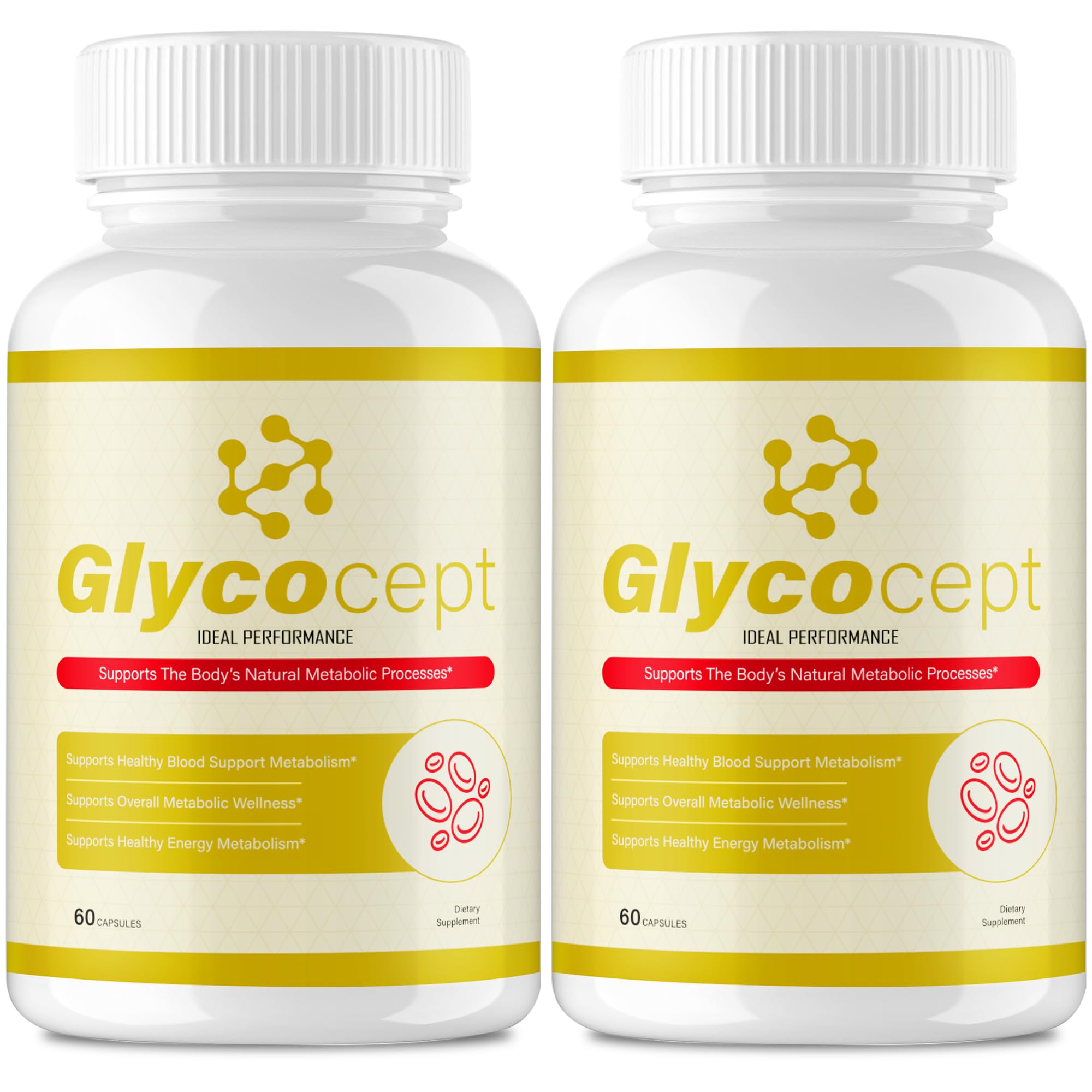 IDEAL PERFORMANCE Glycocept Capsules, Glyco Cept Pills Reviews (2 Pack)