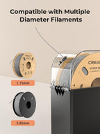 Creality Filament Dryer Box Pro, Upgraded 360° Heating with Fan, Dust & Moisture-Proof Storage, 3D Printer Filament Spool Holder, Dehydrator for 1.75mm/2.85mm PLA PETG ABS TPU