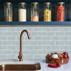 STICKGOO 10-Sheet Subway Tile Peel and Stick Backsplash, Self Adhesive Vinyl Wall Tiles, Stick on Backsplash for Kitchen and Bathroom(Thicker Design)