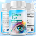 (5 Pack) Clean Eye Vision Care Capsules, CleanEye Pills with All Natural Ingredients, Advanced Clean Eye Vision Support Supplement with Max Strength Vitamins for Optimal Health (300 Capsules)