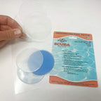 Scuba Patch Heavy Duty Underwater Pool Liner Patches; 2 Pack 5.5"x8.5" | Heavy Duty | Instant | Waterproof | Glue-Less | Peel and Stick | Swimming Pool Liner Repair Patches Pool Print