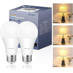 Zorykn 3 Way Light Bulbs 50 100 150 Warm White, E26 Medium Base,2 Pack