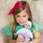 Adora Sweet Babies 11 Inch Soft Baby Boy Doll Machine Washable Cuddly Doll Birthday Gift for Ages 1 and Up - Sloth