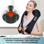 VIKTOR JURGEN Christmas Women Men Gifts, Neck & Shoulder Massager with Heat
