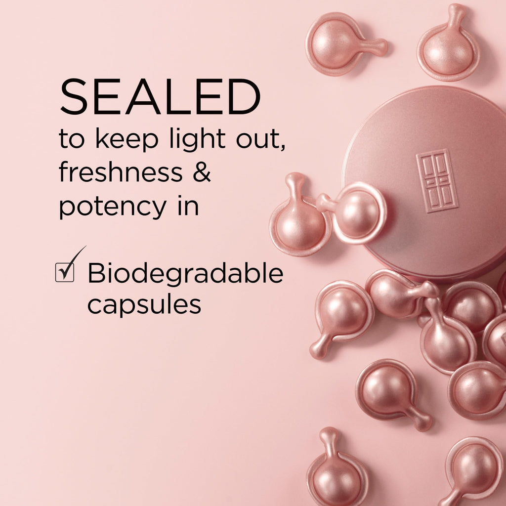 Elizabeth Arden Retinol + HPR Ceramide Rapid Skin Renewing Anti-Aging Face Serum Capsules, Fine Lines & Wrinkles Treatment with Peptides, Vitamin E, & Niacinamide, 30 Count