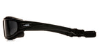 Pyramex I-Force Sporty Dual Pane Anti-Fog Goggle,Black Frame/Gray Anti-Fog Lens