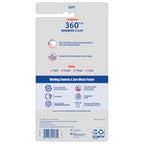 Colgate 360 Advanced Clean Adult Soft Toothbrush Pack, 6 Soft Bristled Toothbrushes with Cheek and Tongue Cleaner, Helps Clean Your Teeth, Tongue, Cheeks, and Gums, 6 Pack