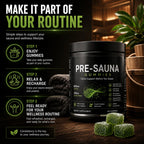 Tfnovg Pre-Sauna Gummies, Clinoptilolite Zeolite + Acacia Fiber Gummies, Sweat Optimization, Digestive Cleanse & Post Sauna Recovery – Vegan Chewable Supplement - 60 Count (2, 60 Gummies)