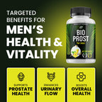 Indelo Bio Prost Supplement for Men – BioProst Pills Advanced Formula, Supplements Bio Prost for Men Health Supplement, Reviews (1 Pack - 60 Capsules)