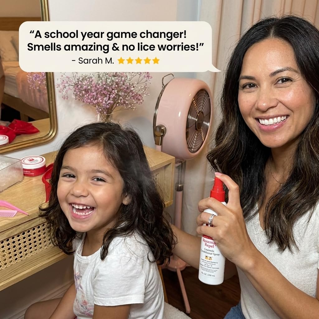 Fairy Tales Rosemary Repel Lice Shampoo, Conditioner & Spray Trio for Kids