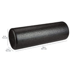 Amazon Basics High-Density Foam Roller for Exercise and Recovery, 18 Inches, Black