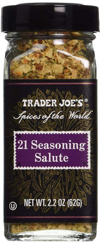 Trader Joe's 21 Seasoning Salute (2 of Bottle), 2 Pack