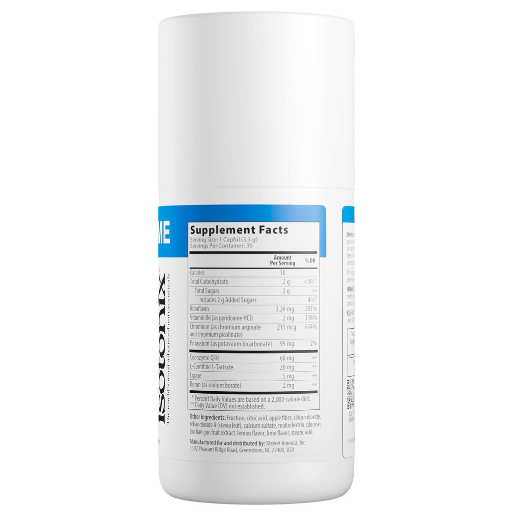 Isotonix Isochrome by Market America – Supports Energy Production & Metabolic Function, with Chromium, Coenzyme Q10, Vitamins & Minerals, Lemon Flavor Powder Supplement, 30 Servings