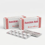 (2 pack) Succinic Acid for Plants - Amber & Ascorbic Acid Biostimulant for Orchids, Indoor Houseplants & Garden - Root Growth Stimulator, Transplant Shock Reducer - 160 Water-Soluble Tabs (250mg)