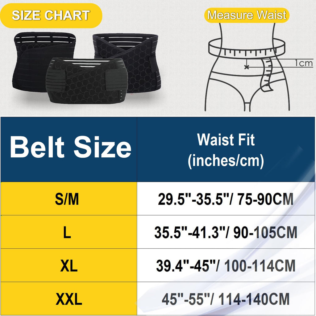 ChongErfei 3 in 1 Waist Cincher (XL/Plus Size, Black)