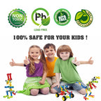 Huaker Stem Building Toys for 3 4 5 6 7 8 Year Old Boys Girls Kids,180 Pieces Building Blocks Educational Learning Toys with Large Storage Box,Ideal Christmas Birthday Gifts