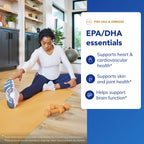 Pure Encapsulations EPA/DHA Essentials - Fish Oil Concentrate Supplement to Support Cardiovascular Health - Premium EPA & DHA Supplement with Omega 3 - 180 Softgel Capsules