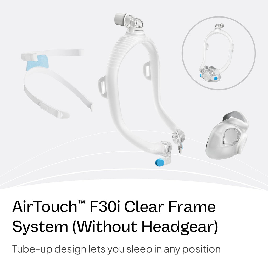 Resmed AirTouch F30i Clear Frame System - Medium Cushion/Large Frame