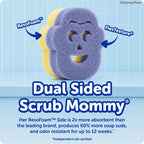 Scrub Daddy Scrub Mommy Toy Story Rocket Ship FlexTexture + ResoFoam Cleaning Sponges - Non-Scratch Sponges for Everyday Cleaning - Kitchen, Bathroom & Outdoor - Kitchen Sponges for Dishes (4 Count)