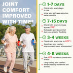 Glucosamine Chondroitin Gummies, 4200mg Extra Strength Joint Supplements Glucosamine Chondroitin with MSM & Elderberry for Joint Health, Flexibility, Immune Support for Adults, Men & Women, 180 Count