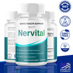 (3 Pack) Nervital Capsules, Official Nervital Supplement Pills with All Natural Ingredients, Advanced Formula for Optimal Health & Nerve Support with Premium Vitamins for Women & Men (180 Capsules)