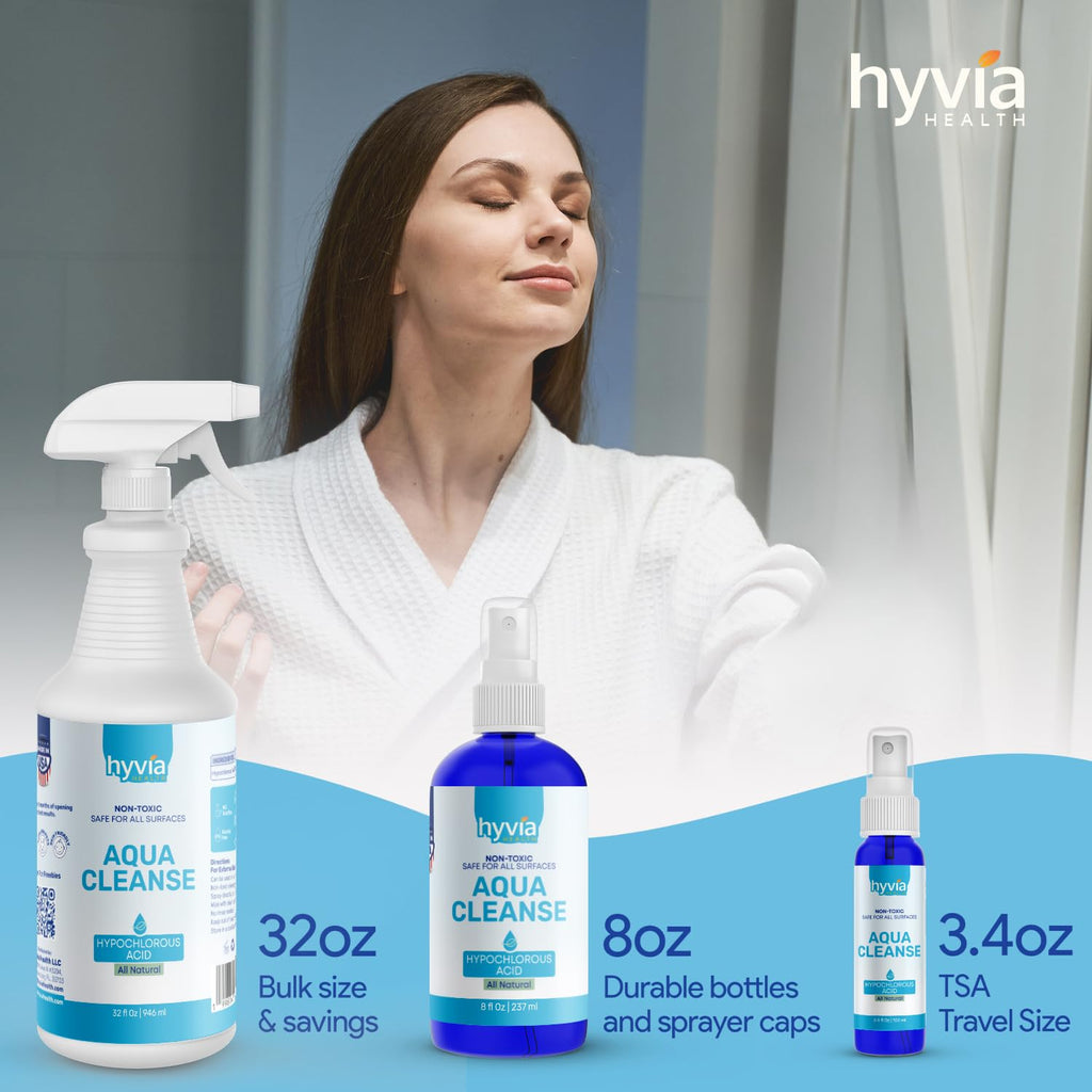 AquaCleanse Hypochlorous Acid HOCl Best 1 Gallon Bulk All-Purpose Cleaner