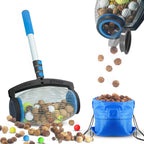 Zozen Nut Gatherer,Walnut Picker Upper,Side Opening Dump,1.5 Gallon