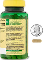 Spring Valley Maca Root 500mg Capsules, Organic Maca Root for Women and Men + VLS Sticker.