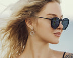 SPUNKYsoul 3 Circle Earrings for Women - Handmade, Lightweight 2-Inch Dangle - Bohemian Earrings - Trendy, Vintage, Unique Jewelry - Ideal for Weddings & Gifting - 3-toned(Gold, Silver, Copper)