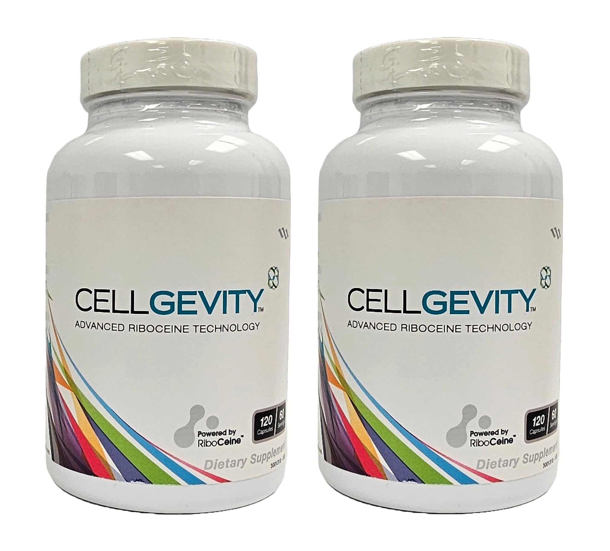 Cellgevity, Advanced Riboceine Technology, 120 Vegetable Capsules, 60 Servings (Pack of 2)