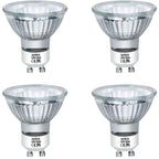 YBEK Halogen Bulb 25 Watt GU10 120V NP5 Replacement Bulb for Candle Warmer, Scent Wax Burner, Fragrance Melt, Warming Bulb MR16 JDR Dimmable, Warm White 2700K(Pack of 4)