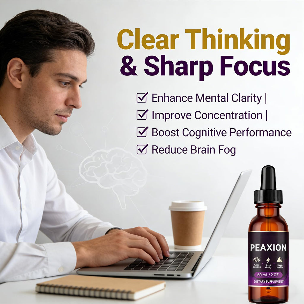 Peaxion Drop, Lncrease Stamina, Fight Fatigue,Support Daily Energy, Recharge Your Body 2 oz