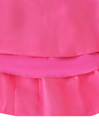 Aoiviss Girls Princess Costume Dresses Pink Fancy Princess Dress Up Clothes