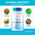(2 Pack) Neuro Boost IQ Supplement Brain Pills Mind Ben Carson Neurobooster Neuroboostiq (120 Capsules)