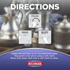 Weiman Silver Polish, 8 ounce Bottles, pack of 2