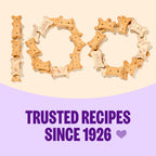 Wellness Old Mother Hubbard Classic P-Nuttier Dog Biscuits, Natural Training Treats, Peanut Butter Flavor, Large Size, 6 lb Box