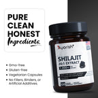 Ayorish Pure Shilajit Capsules 1000mg 120 Count with Fulvic Acid & 85+ Trace Minerals for Enhanced Energy and Immune Support Men & Women Better Than Shilajit Resin