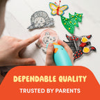 300 x ORKAN 3D Pen Filament Refills | Only Compatible with The 3Doodler Start+ | 15 Rainbow Colors | 6" x 2.5mm PCL Eco-Filament Strands | Safe for Kids | Only for 3Doodler Start+ 3D Pen