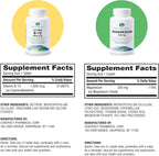 Earth's Splendor Energy + Muscle Support Energy Supplements: Vitamin B12 & Magensium, Gluten & Wheat Free, No Artificial Flavors & Preservative: Helps Metabolism, Bone & Muscle Health